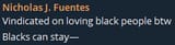 nick blacks can stay