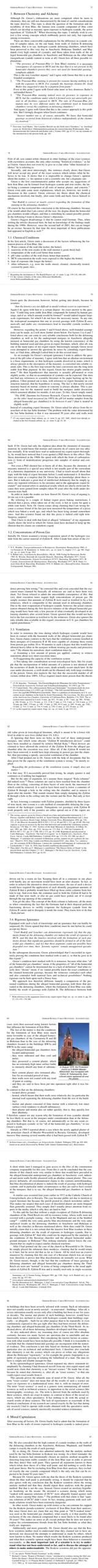 response to richard green
