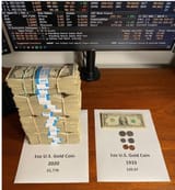 Federal Reserve Notes vs gold