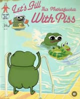 Pepes peeing in the pool