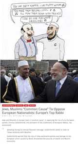 jews and Muslims working to destroy Europeans