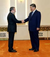 Iran&#039;s Foreign Minister, Abbas Araqchi, met with the leader of China, President Xi Jinping