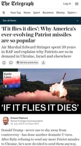Patriot hype again