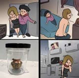 NAFO-jar-girl-magnet