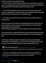 Where are we now and is there a chance to end (freeze) the war by the end of the year, For that to happen, a combination of military and political factors 18-07-2025 P3