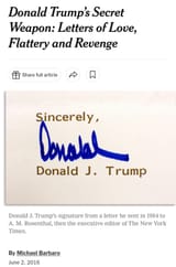 Donald signature