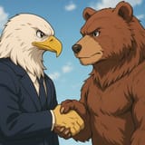 Mutual Respect_ Eagle and Bear