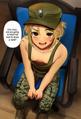 nsfw, 1girl, artist_usergore, indoors, ukrainian flag, from above, downblouse, s-1935022104