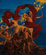 1920px-Jason_and_His_Teacher_by_Maxfield_Parrish,_1909