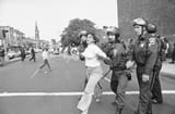 american marxism cops arrest white woman for protesting integration in boston