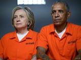 Obama and Clinton in GITMO