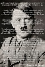 Hitler on Zionism Quote