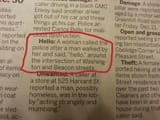 saying hello is harassment