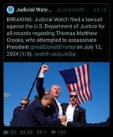 jew shot Trump