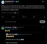 Multiple areas in Russia’s Rostov region—Rovenky, Kamensk, Donetsk, and Gukovo are under drone threat. Air defense is reportedly active 18-07-2025