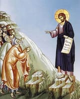 Icon-Orthodox-Our-Father-in-Heaven-Prayer-teach-us-to-Pray-Lord-God-Saviour-Jesus-Christ-Apostles