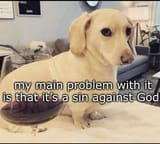 dog its against god