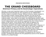 brzezinski grand chessboard ukraine