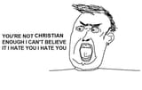 not christian enough