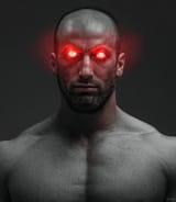 stephen miller red eyes beast