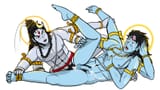 Gay Shiva and Vishnu