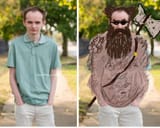 Before and after Dwarfmaxxing