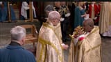 Dindu taking the coronation dip