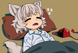 AI Awoo has comfy sleep