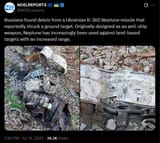 Russians found debris from a Ukrainian R-360 Neptune missile that reportedly struck a ground target 19-07-2025 designed as an anti-ship weapon, Neptune
