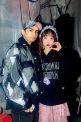 Charlotte Fang Rohit Okhandiar and his wife Euna Son