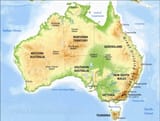 australia-physical-map