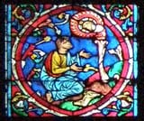 mushroom stainedglass