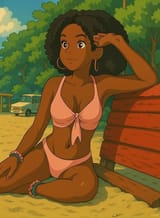 chug gf beach ghibli