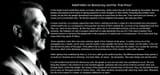 Adolf Hitler facade of democracy, free press, propaganda, indoctrination, education, control public opinion manufacturing consent