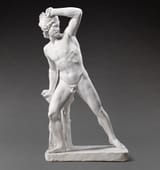 Leopoldo Bozzoni (Italian, 1801-1840) Classical Warrior - Plaster 1829 (view 1)