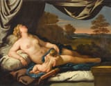Luca Giordano (Naples, Kingdom of Naples, Spanish Empire 1634-1705 ibidem) Venus and Cupid - Oil on canvas