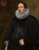 Anthony van Dyck (Antwerp, Duchy of Brabant, Holy Roman Empire 1599-1641 London, Kingdom of England) Portrait of Jacob de Witte - Oil on Canvas
