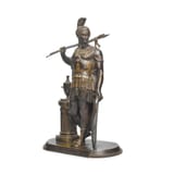 Unknown Artist (French, late 19th century) A classical warrior - Bronze (view 2)