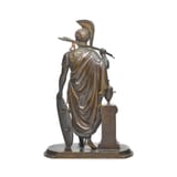 Unknown Artist (French, late 19th century) A classical warrior - Bronze (view 3)