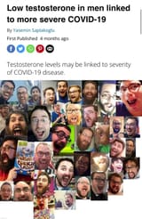 Low T niggas get raped by covid