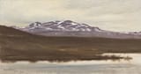 Bruno Andreas Liljefors (Uppsala, Uppsala län, Sweden, U.K. of Sweden-Norway 1860-1939 Stockholm, Kingdom of Sweden) Kiruna, Lapland - Oil on canvas 1906