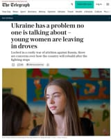 hoholinas fled the country to breed EU and Russian cocks