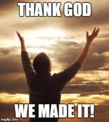 thank god