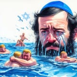 jewish man crying