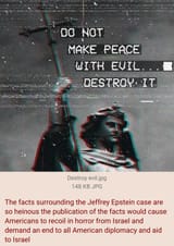 Epstein kills israel