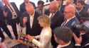 Ukrainian journalist Olena Kurbanova has gifter the chevrons of Ukrainian combat units to President Aliyev. The President of Azerbaijan has gratefully 20-07-2025 HD_thumb.jpg