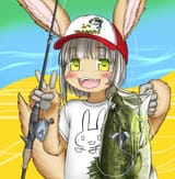 tail-having daughter out on a fishing trip