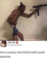 Deep web nigga with a Mac 10 McDonald&#039;s Sprite 