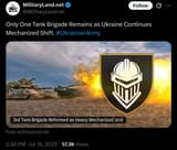 One tank brigade left