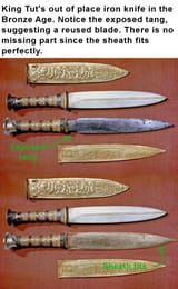 reused iron blade in bronze age egypt 0005651